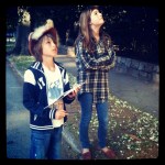 Photo of young squirrel counters in Inman Park.