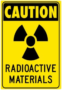Caution-Radioactive materials