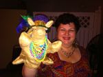 Photo of dancer and puppet