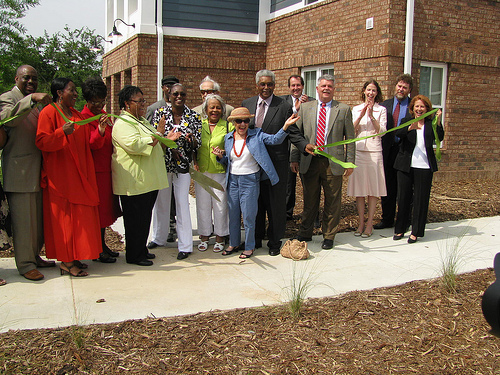 Sustainable Fellwood 3575395127_50f495b250 Citizens celebrate at the groundbreaking ceremony of Sustainable Fellwood, a green affordable housing development in Savannah, GA.