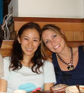 Jessica Carlyle and Akane Nakagawa
