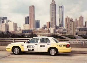 Atlanta's Checker Cab company provides more than 200 taxi vehicles, according to its website. Credit: atlantacheckercab.com