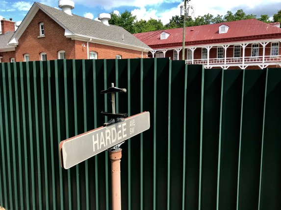 Defending Fort McPherson (Photo by Kelly Jordan)