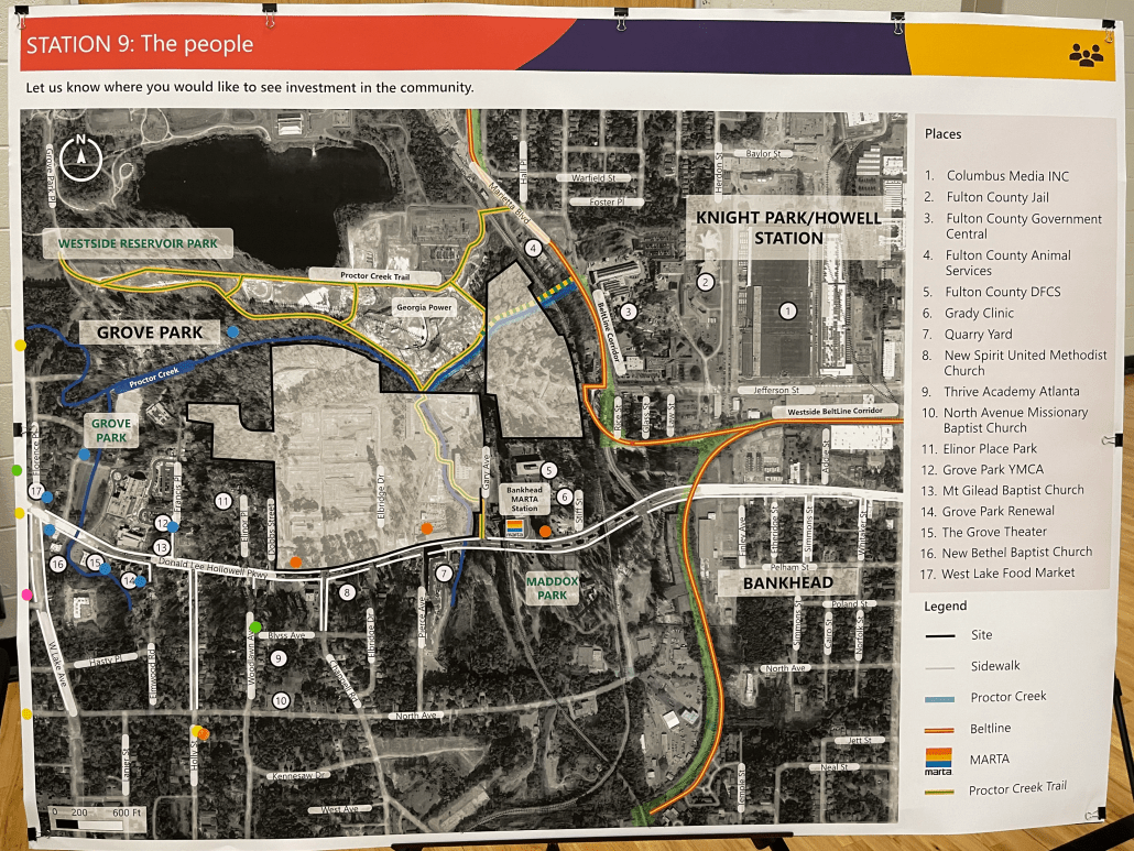 Microsoft meets with Grove Park residents for feedback on 90acre