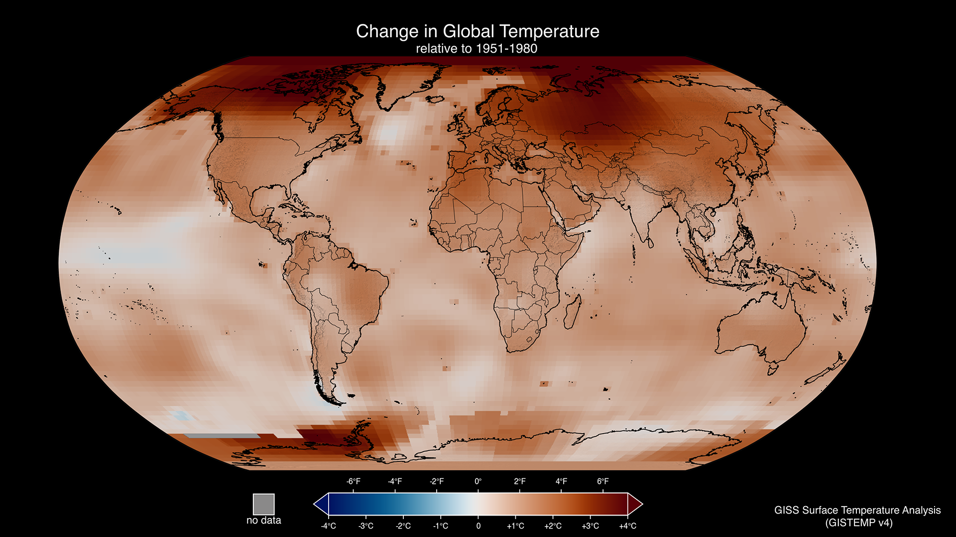 Once again, NASA data shows previous year as one of the hottest years recorded