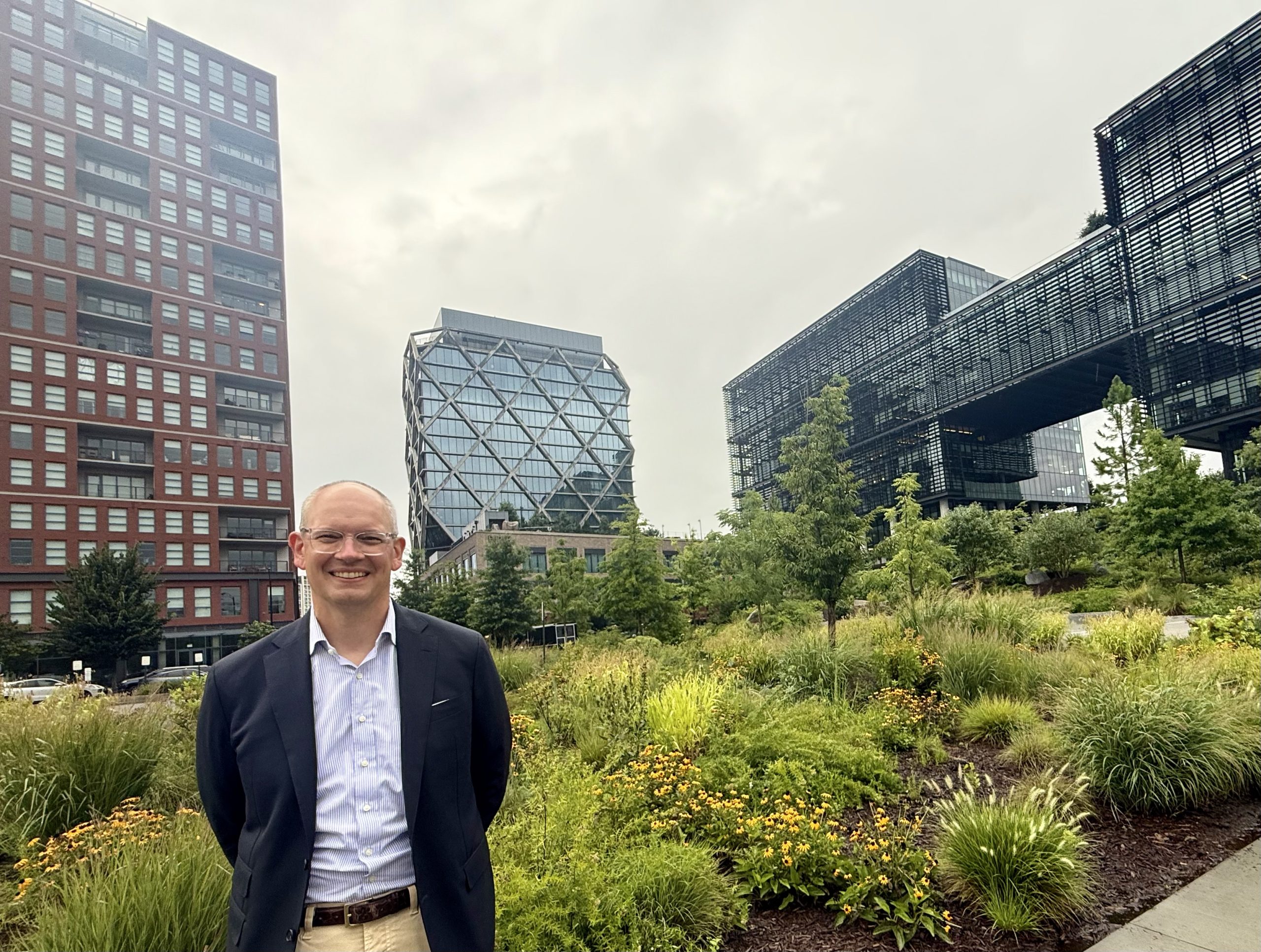 Developer Jim Irwin is creating a city within a city